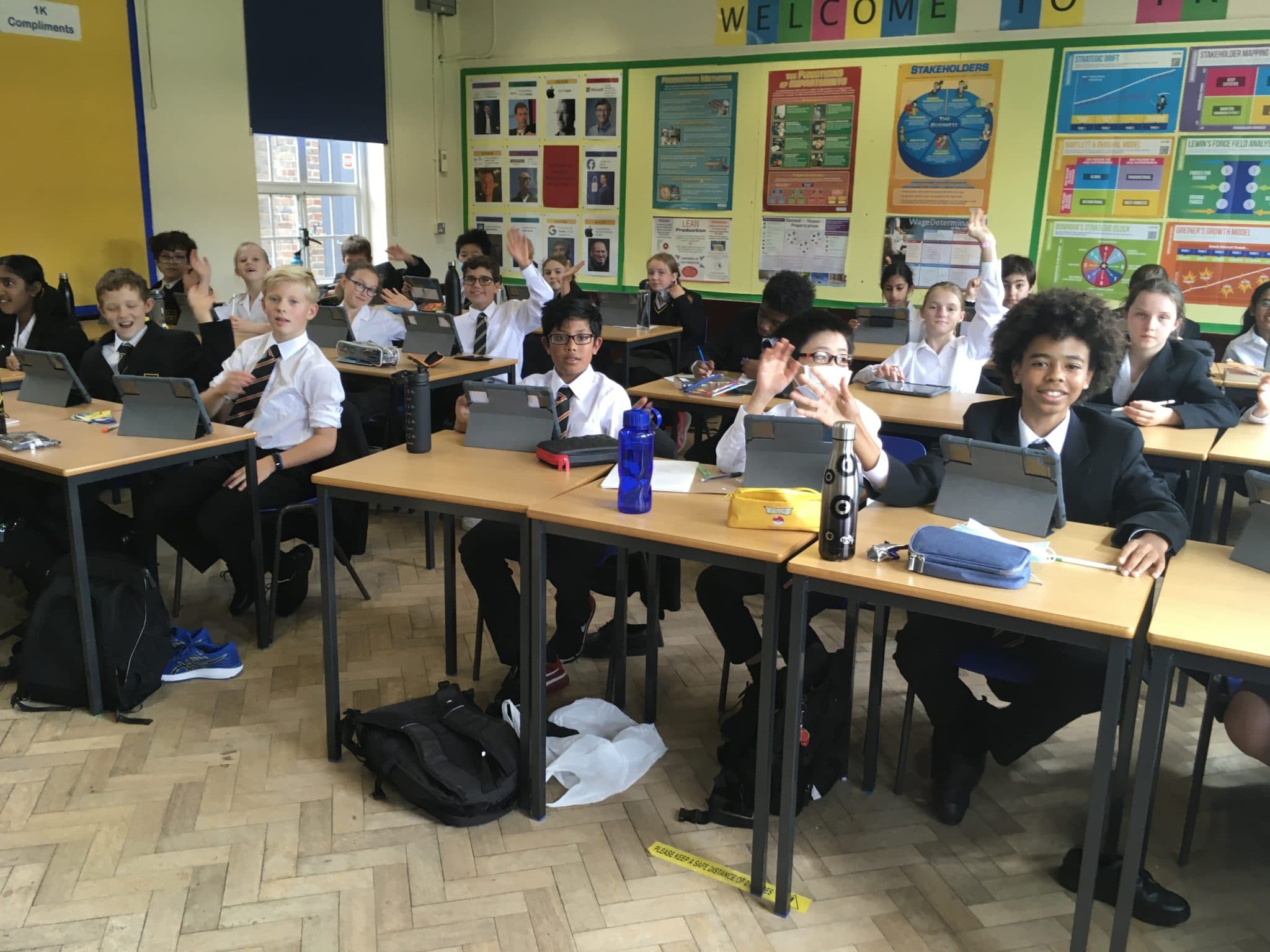 First Year Pupils Settle In - Caterham School