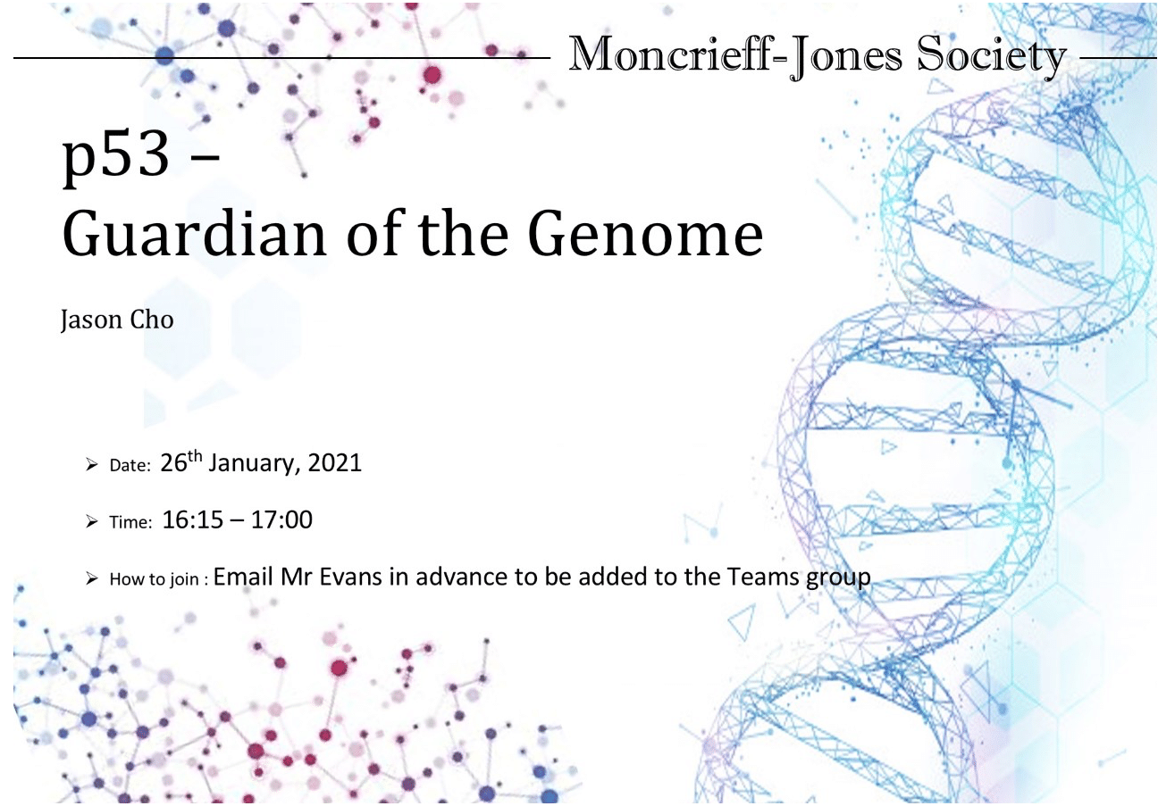 MJS Guardian Of The Genome - Caterham School