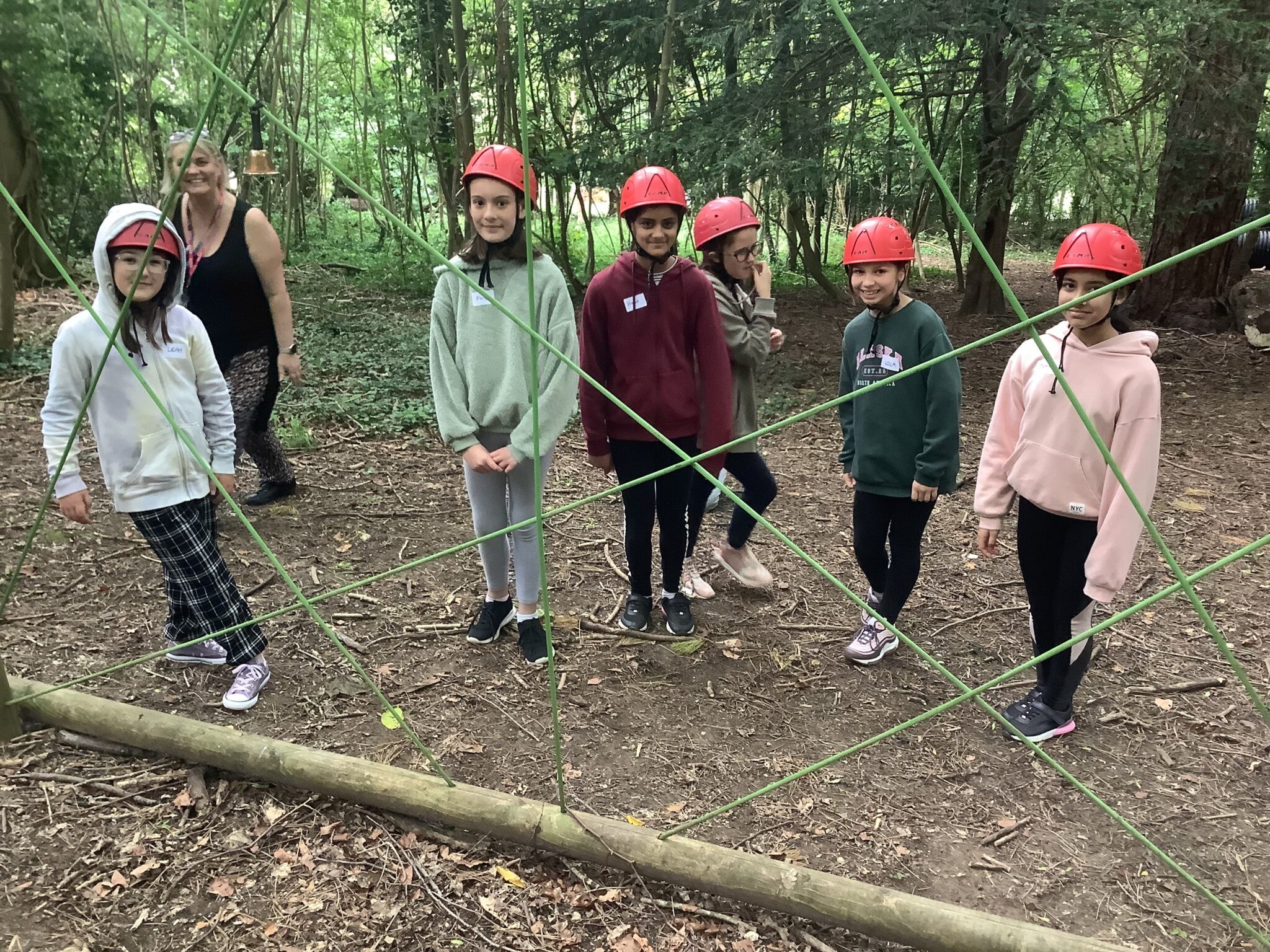 Fun On The High Ropes Caterham School