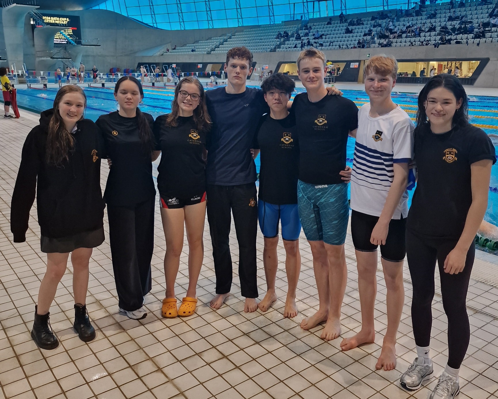 Swim Team Making Waves at the National Bath Cup Caterham School