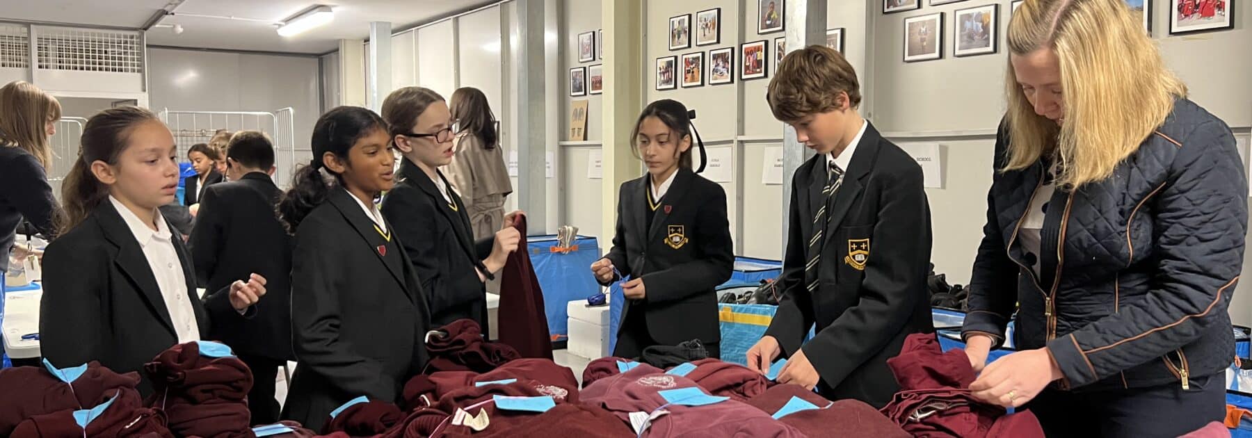 First Years Help Get Outdated Prep School Kit Back into Play in Ghana