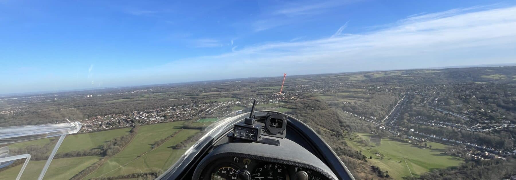 RAF Cadets Glide Over Kenley