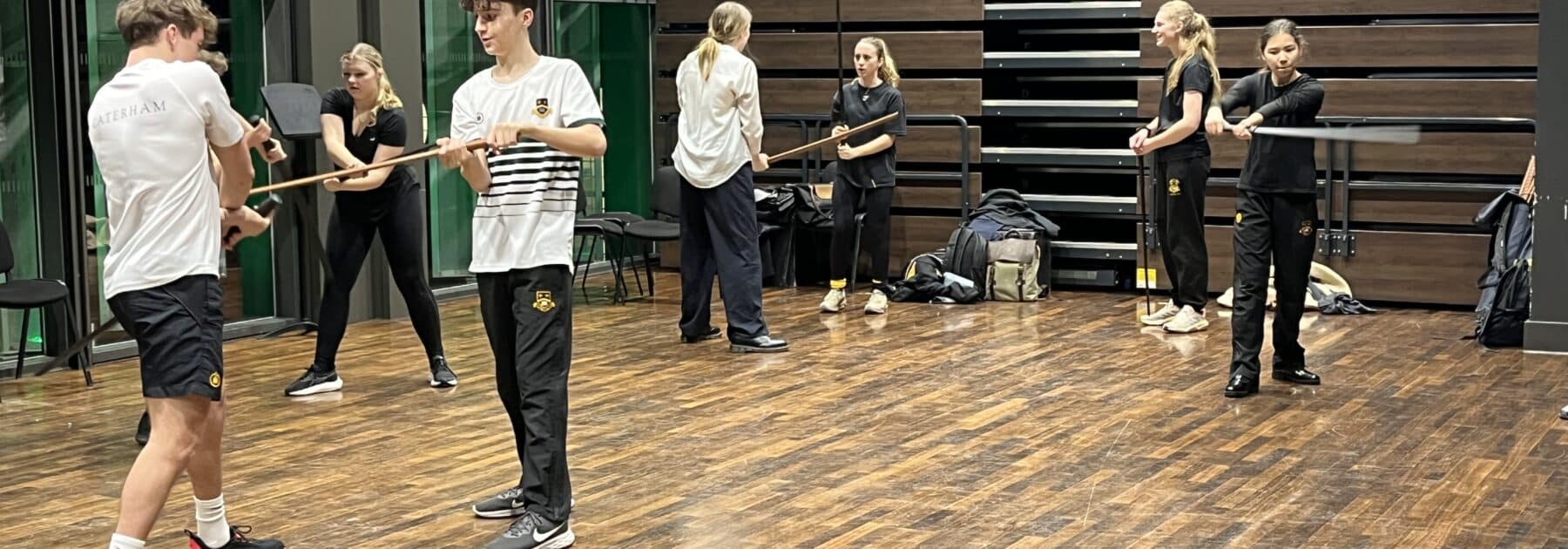 Thrilling Stage Combat Workshop for Drama Scholars